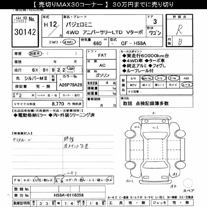 MITSUBISHI PAJERO MINI