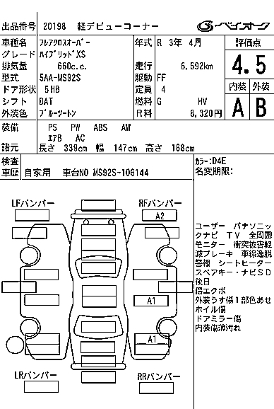 MAZDA FLAIR CROSSOVER