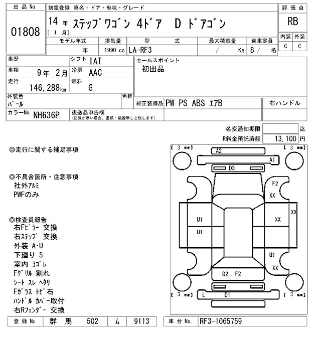 HONDA STEPWGN