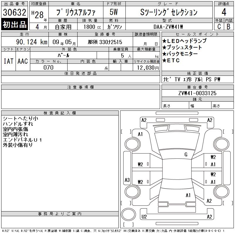 TOYOTA PRIUS ALPHA