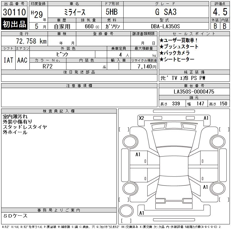 DAIHATSU MIRA E:S
