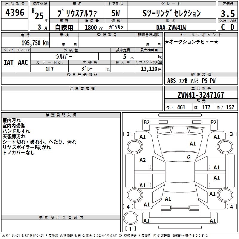 TOYOTA PRIUS ALPHA