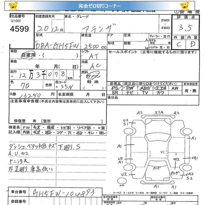 MAZDA ATENZA