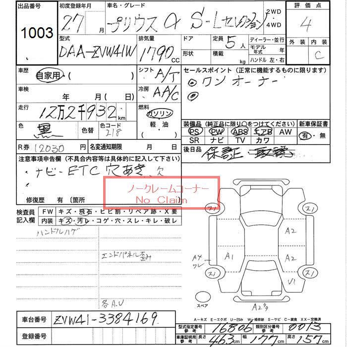 TOYOTA PRIUS ALPHA