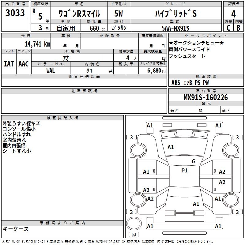 SUZUKI WAGON R SMILE