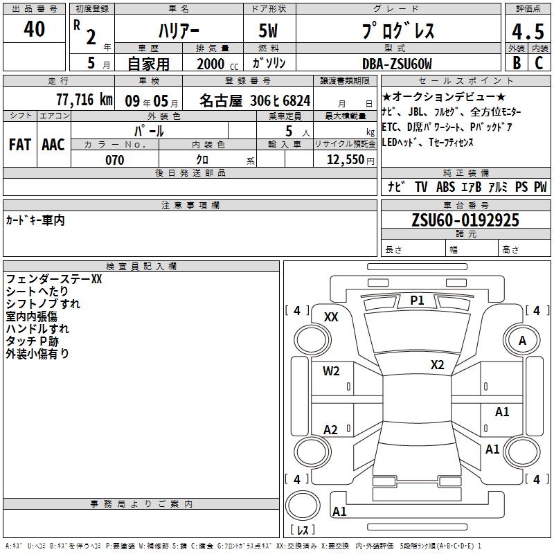 TOYOTA HARRIER