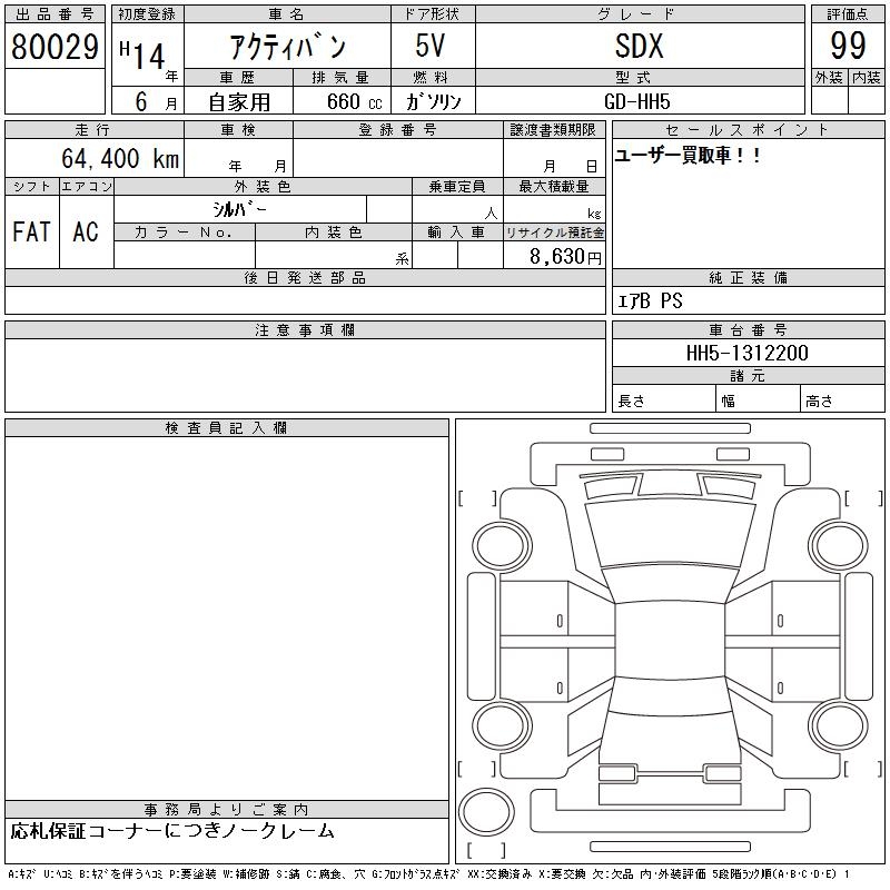 HONDA ACTY