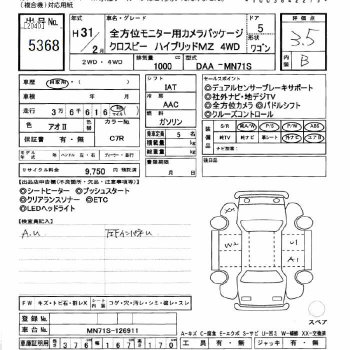 SUZUKI XBEE