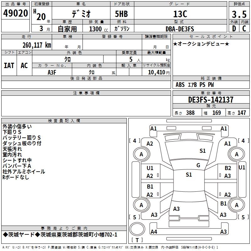 MAZDA DEMIO