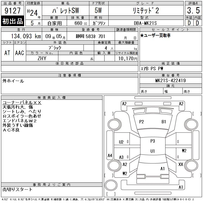 SUZUKI PALETTE