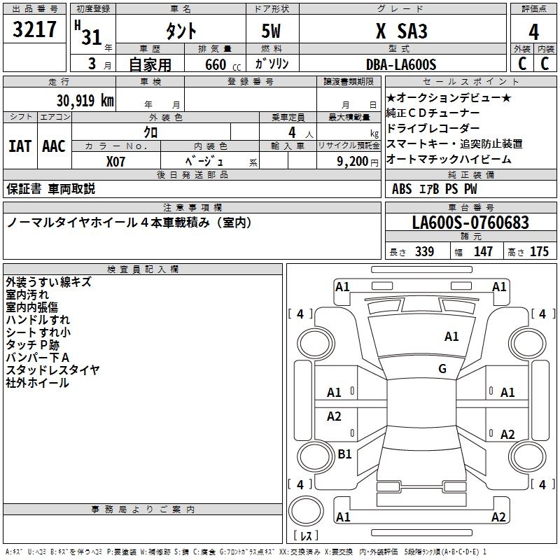 DAIHATSU TANTO
