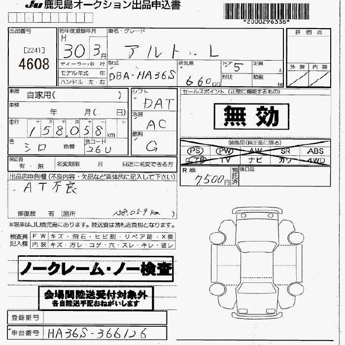 SUZUKI ALTO