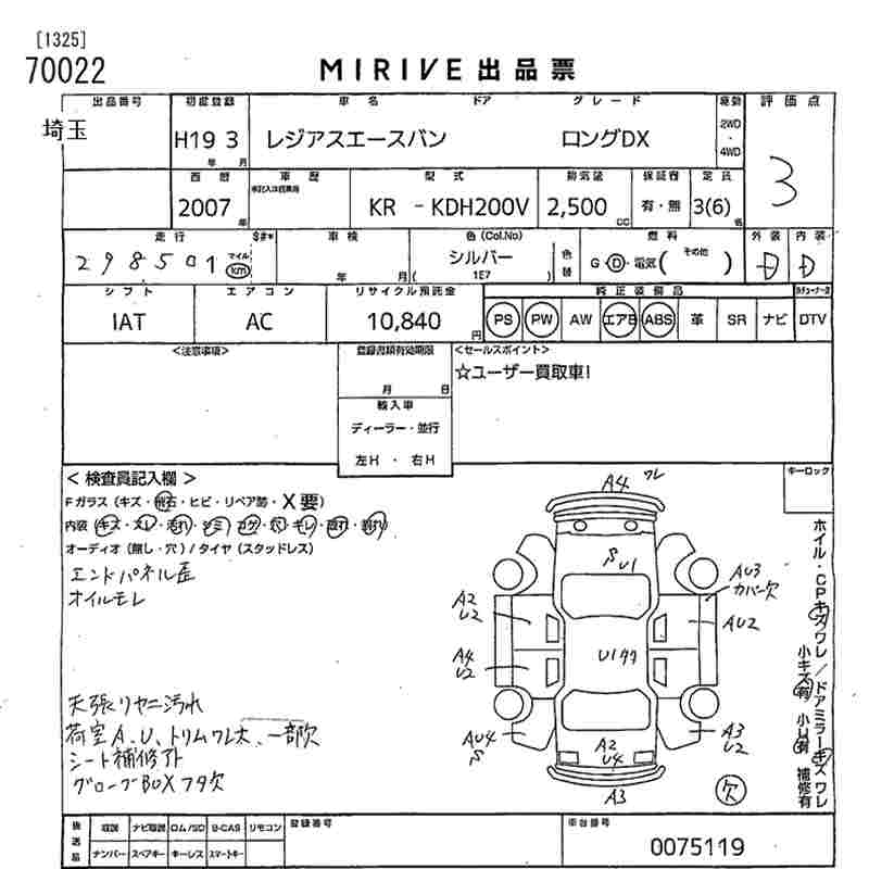TOYOTA REGIUS ACE