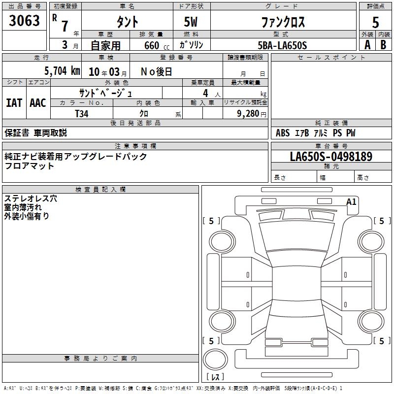DAIHATSU TANTO