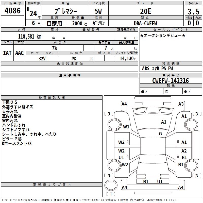 MAZDA PREMACY