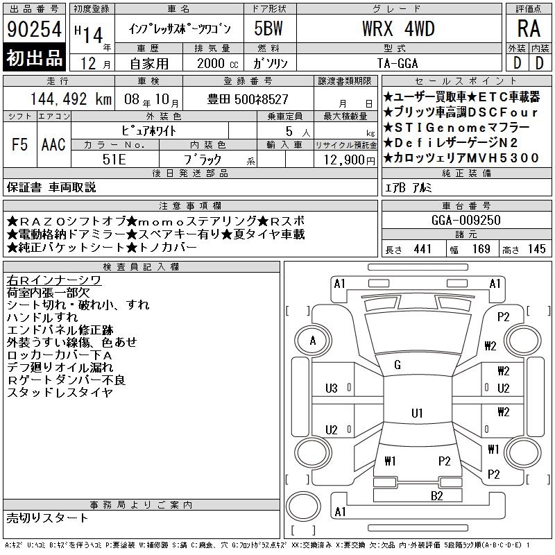 SUBARU IMPREZA