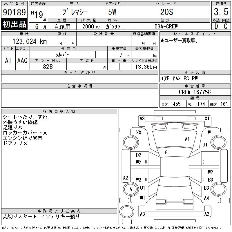 MAZDA PREMACY