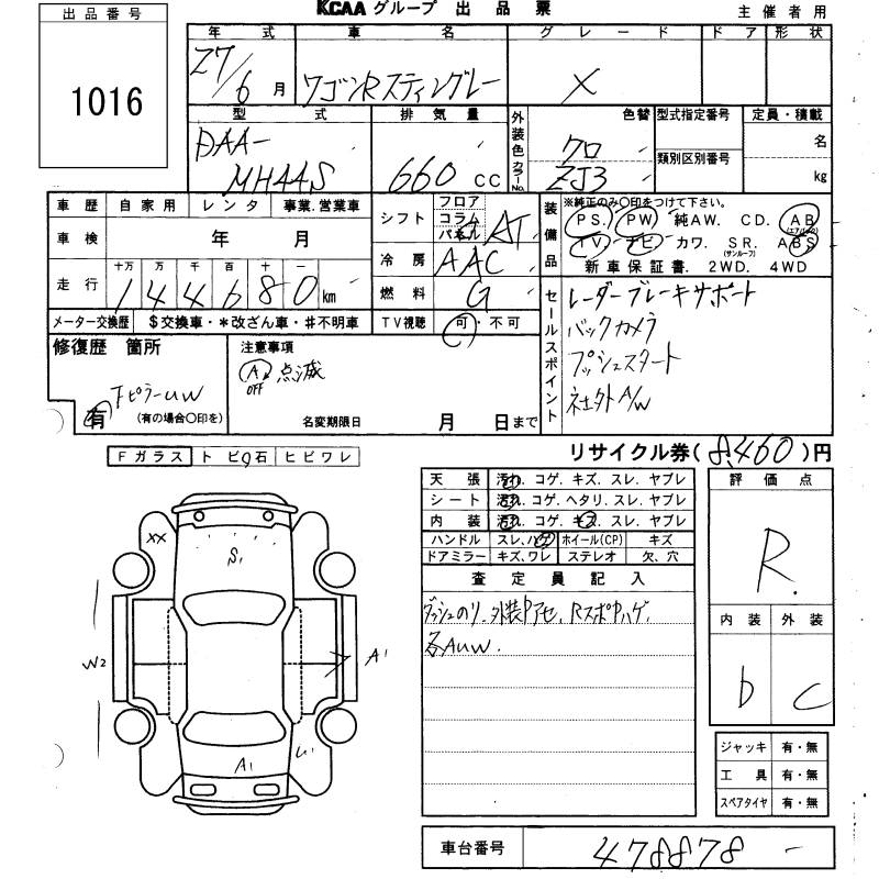 SUZUKI WAGON R