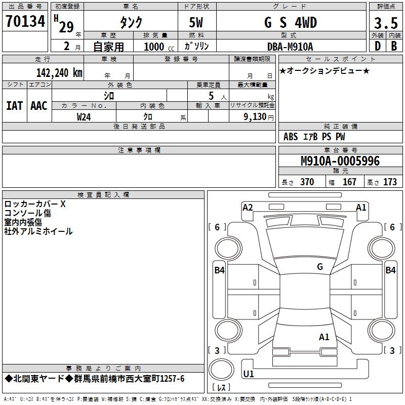 TOYOTA TANK