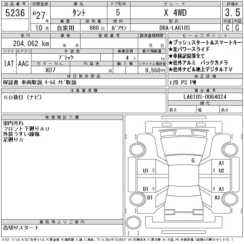 DAIHATSU TANTO