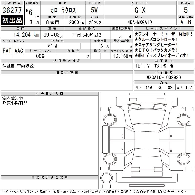 TOYOTA COROLLA CROSS