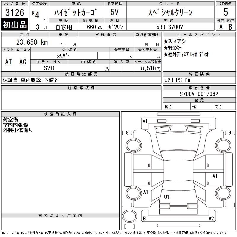 DAIHATSU ATRAI