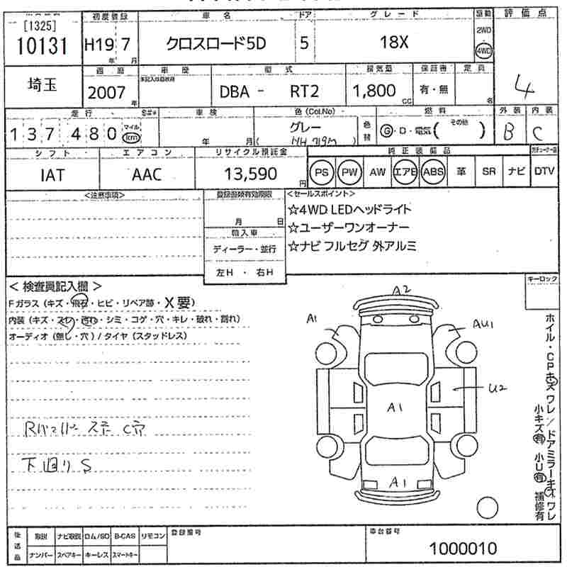 HONDA CROSSROAD