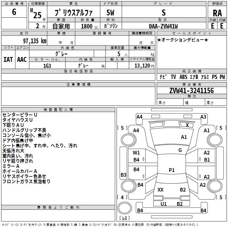 TOYOTA PRIUS ALPHA