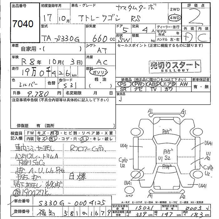 DAIHATSU ATRAI