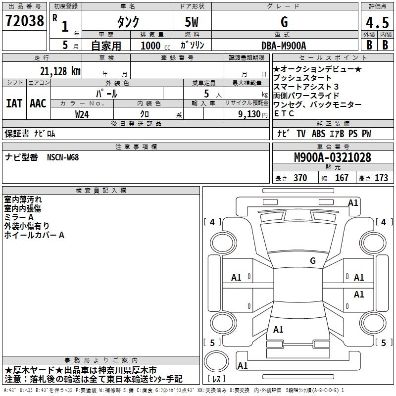 TOYOTA TANK