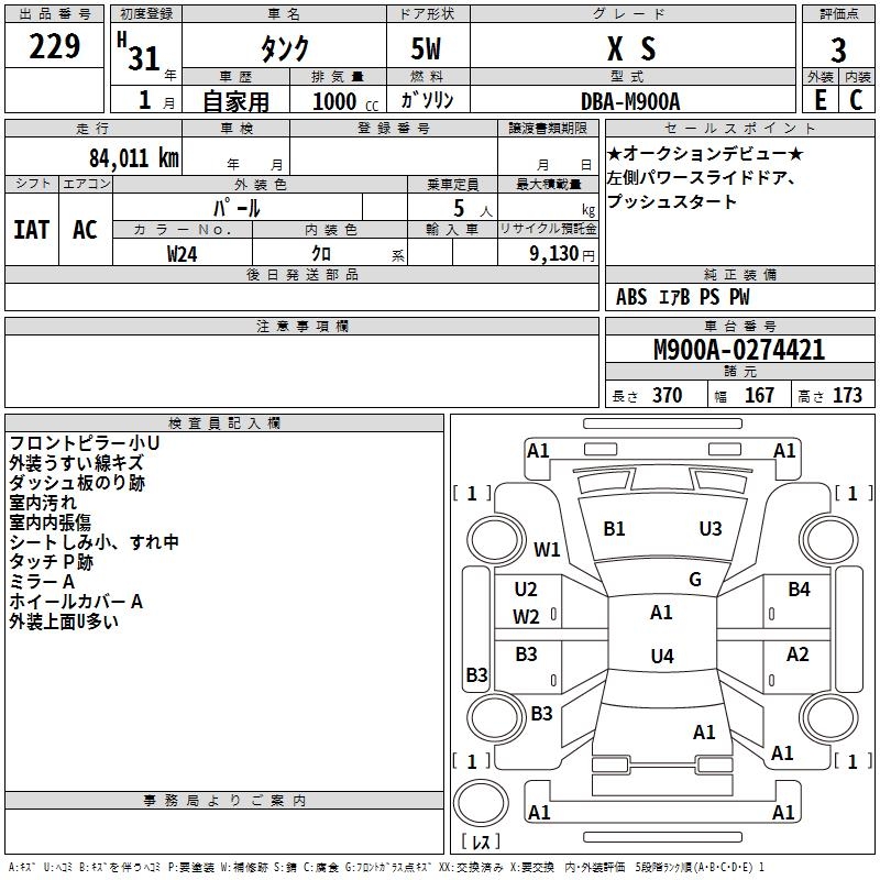 TOYOTA TANK