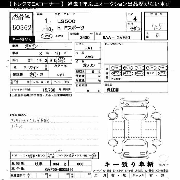 LEXUS LS500H