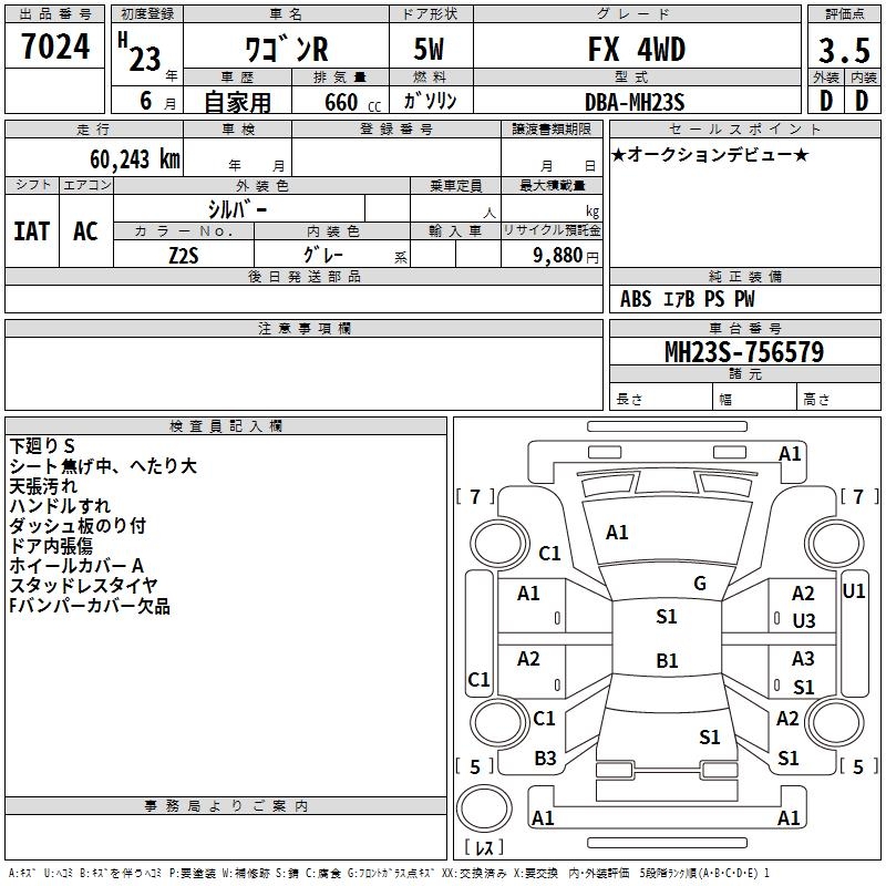 SUZUKI WAGON R