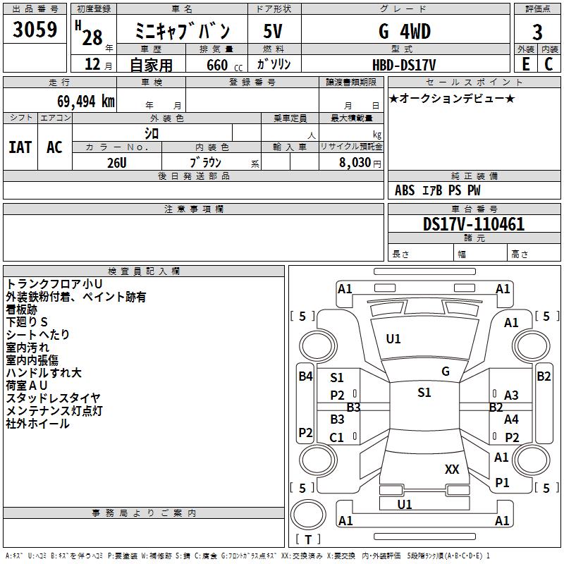 MITSUBISHI MINICAB