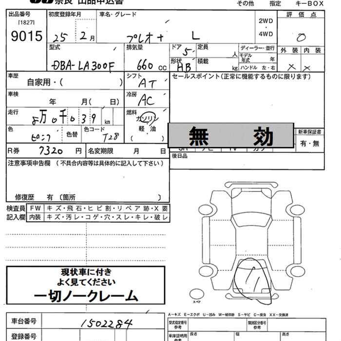 SUBARU PLEO PLUS