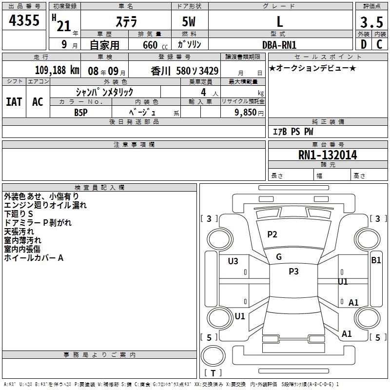 SUBARU STELLA