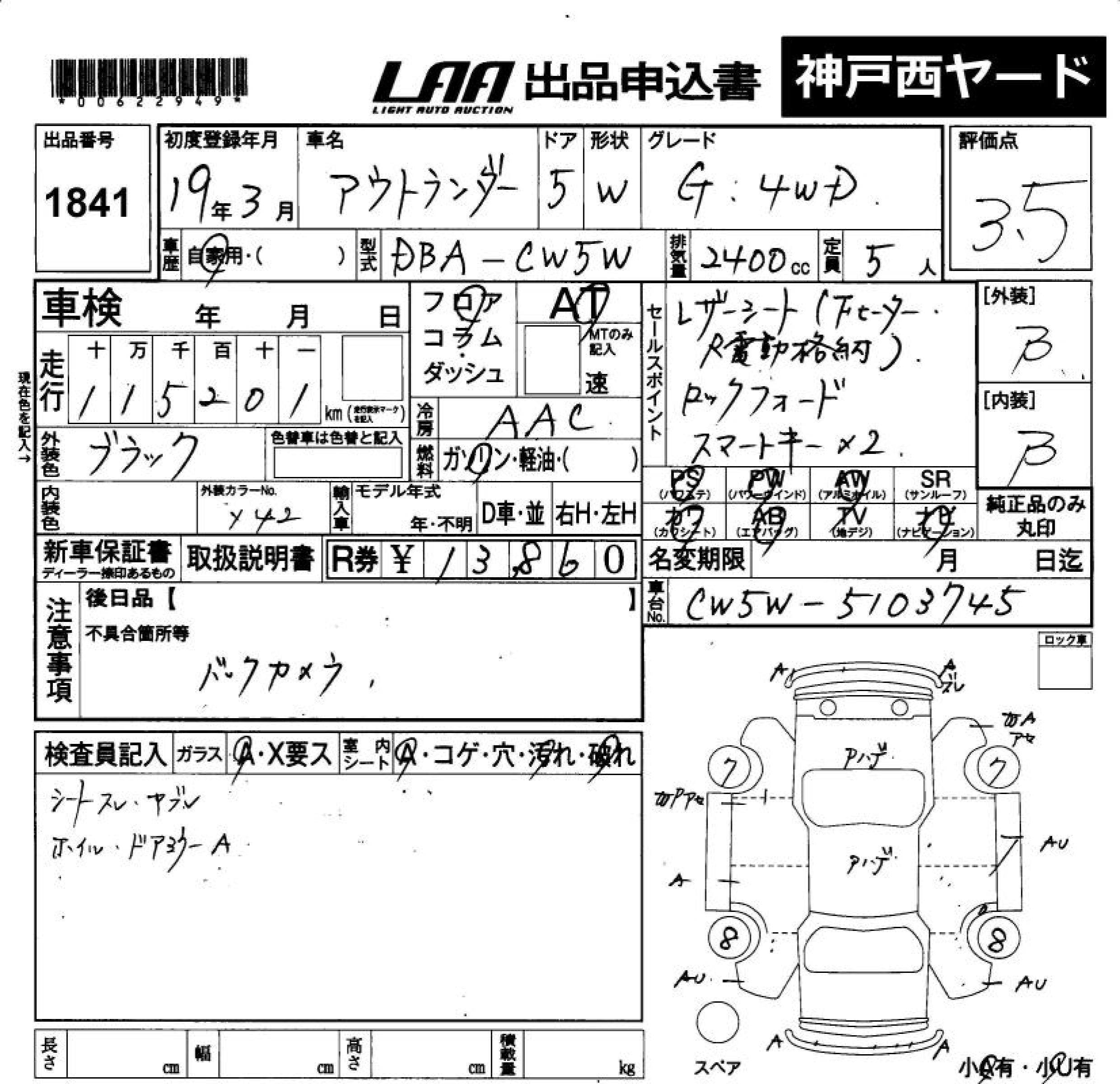MITSUBISHI OUTLANDER