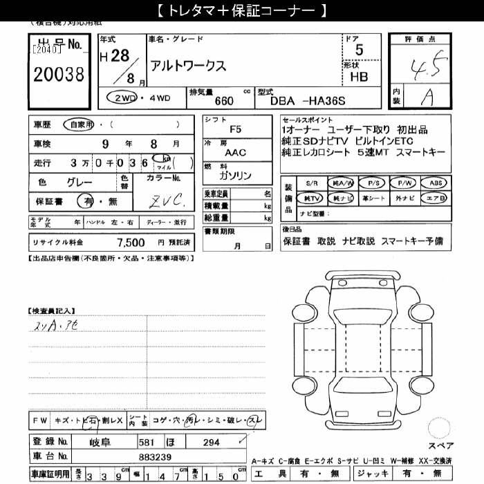 SUZUKI ALTO