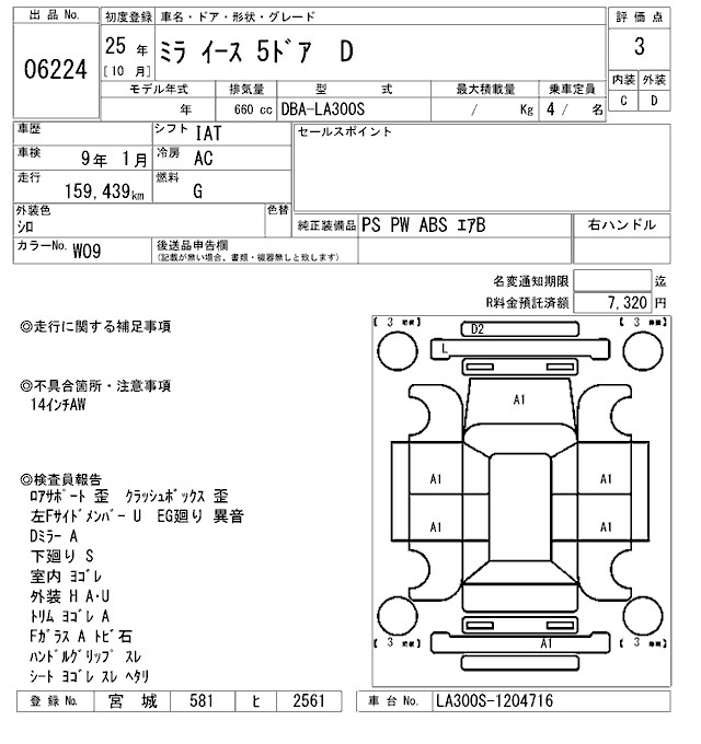 DAIHATSU MIRA E:S