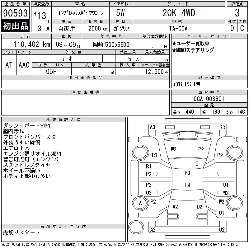 SUBARU IMPREZA