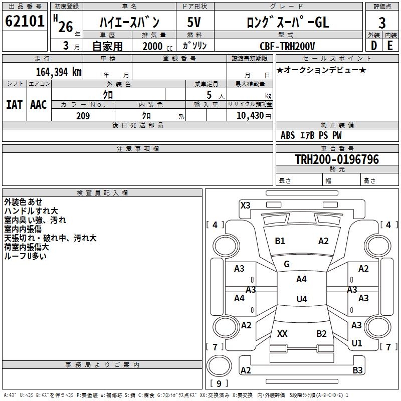 TOYOTA REGIUS ACE