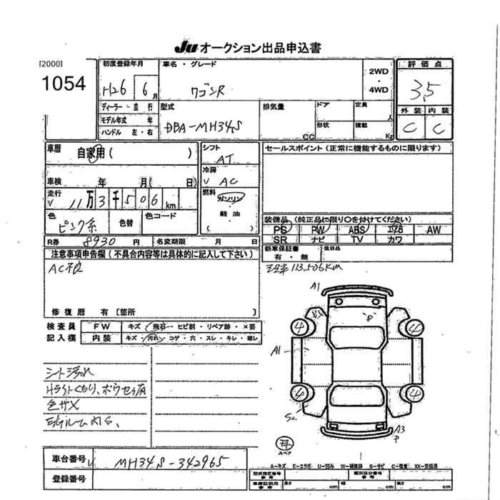 SUZUKI WAGON R