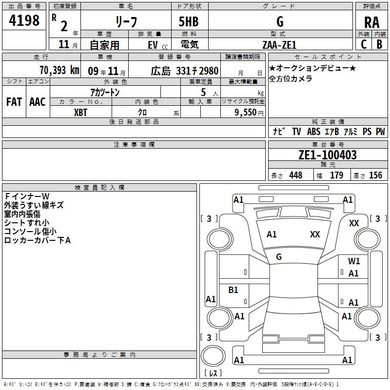 NISSAN LEAF