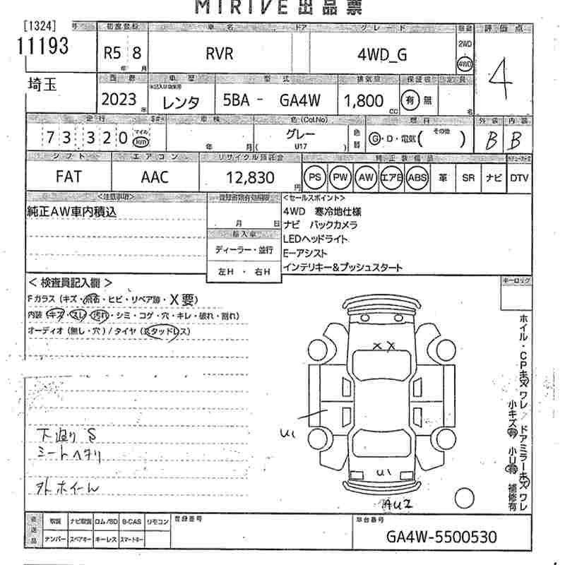 MITSUBISHI RVR