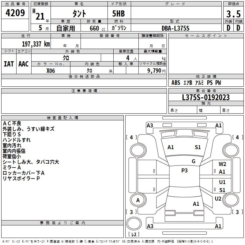 DAIHATSU TANTO