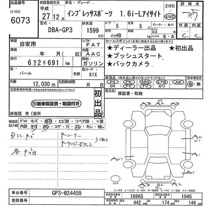 SUBARU IMPREZA