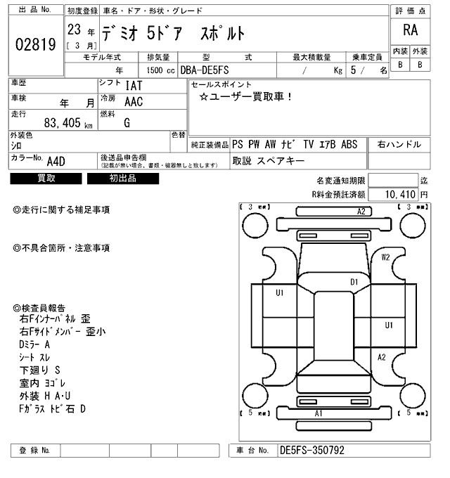 MAZDA DEMIO