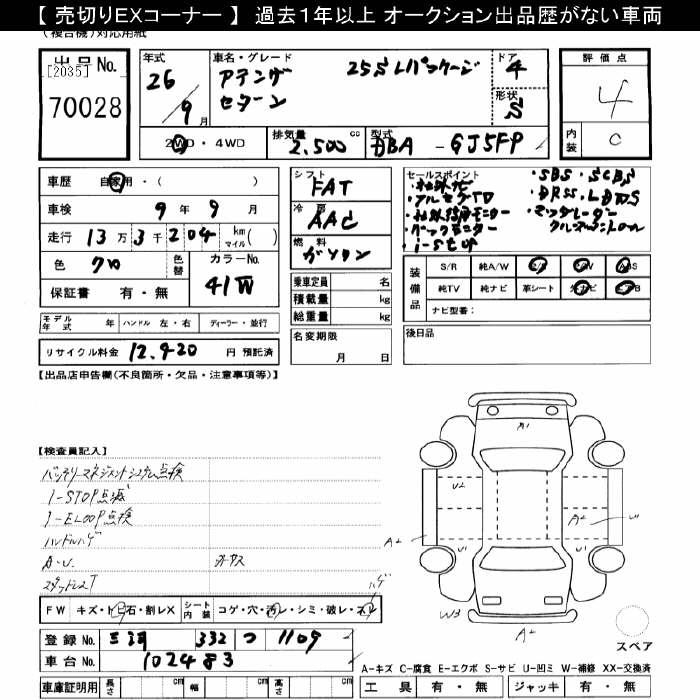 MAZDA ATENZA
