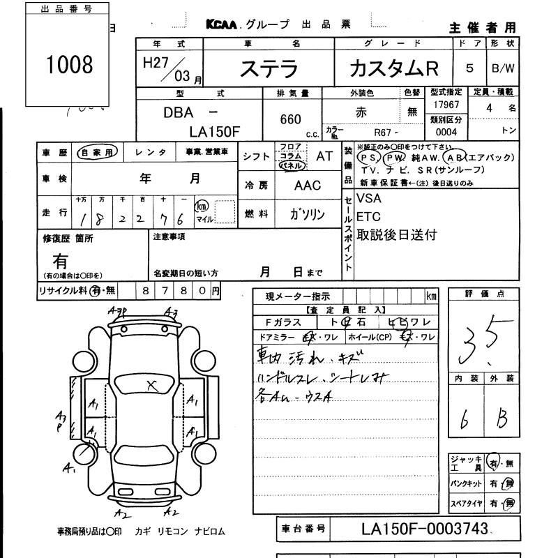 SUBARU STELLA