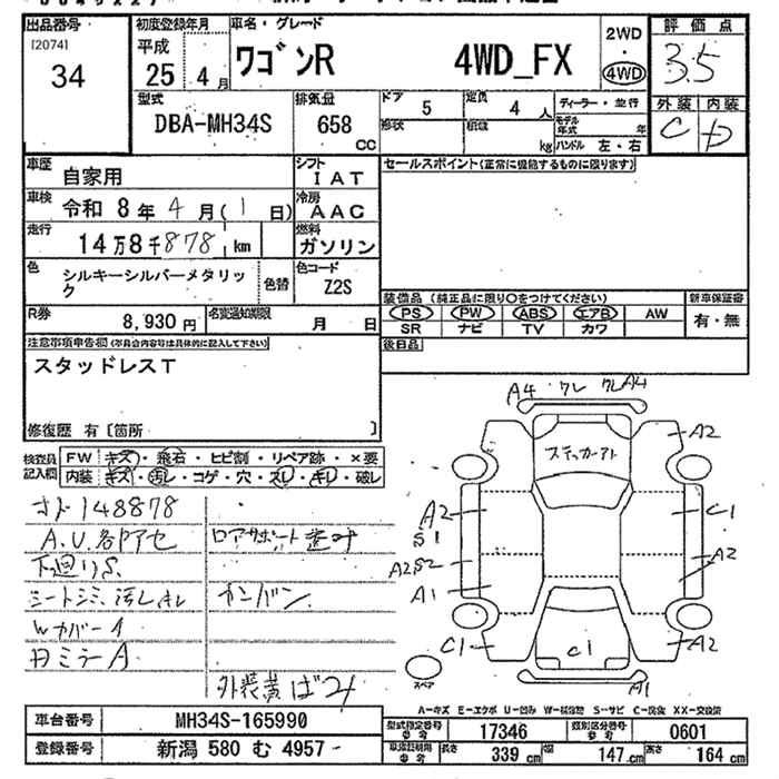 SUZUKI WAGON R